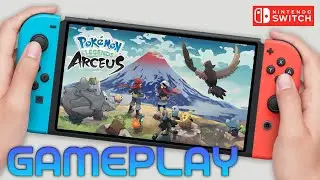 Pokémon Legends: Arceus Nintendo Switch Gameplay