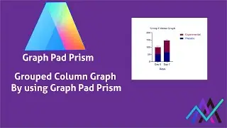 How to make Grouped Column Graph in Graph Pad | Group Column Graph in prism | Atiqa Analyst