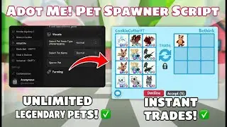 [NEW🎃] ADOPT ME SPAWN NEW PETS! | PET SPAWNER SCRIPT | ADOPT ME HALLOWEEN UPDATE