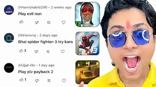 Playing My SUBSCRIBERS Favourite Games Part-3…