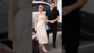 "Taylor Swift Breaks Wedding Etiquette: Daring Dress Choice Sparks Debate"