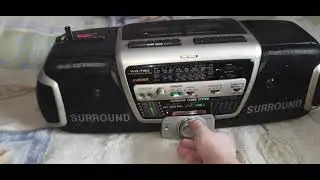 магнитола SHARP WQ-780, новая жизнь через китайский мр3 модуль с USB и Bluetooth.