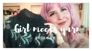 GIrl Meets Yarn #28 // with my pink wig