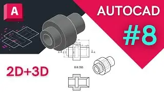 AutoCAD 2023 Practice #8