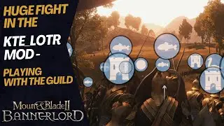 MASSIVE FIGHT In The KTE Lord Of The Rings Multiplayer Mount and Blade 2 Bannerlord Mod 