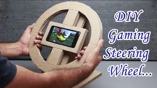 How to Make a Gaming Steering Wheel | Gaming Steering Wheel