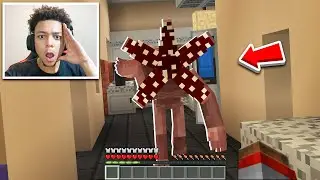 when you see this DEMOGORGON enter your house in Minecraft, RUN AWAY FAST!