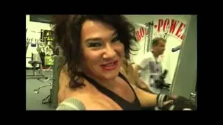 alina popa lifts so heavy and impresses Phil.