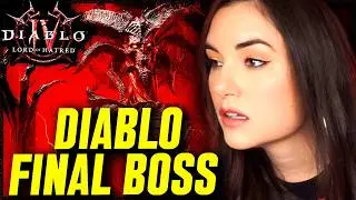 DIABLO FINAL BOSS FIGHT | Sasha Grey | Diablo 4: Lord of Hatred Gameplay
