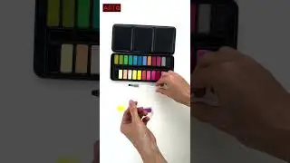 Сухие акварельные краски от ARTQ.