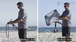GO CHAIR: The Bottle Sized Portable Chair