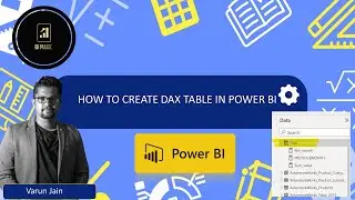 How to create DAX table in Power BI