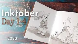 Inktober 2020 day 1-4