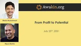Awakin Talk With Mekin Maheshwari