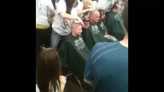 St. Baldrick's- Maddy's head shave