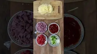 СОЧНАЯ ПИЦЦА ВОЗДУШНАЯ. НЕОБЫЧНЫЙ И БЫСТРЫЙ РЕЦЕПТ ПИЦЦЫ ЗА 12 МИНУТ.