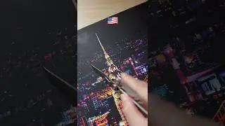 🇺🇸New York Scratch Reveal: What’s Hidden?🌈 #usa #painting #art