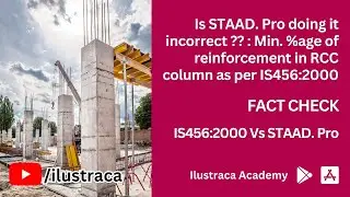 Is STAAD. Pro doing it incorrect? | Column Design | Fact Check | ilustraca | Sandip Deb