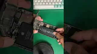 layar terangkat, baterai melembung biasanya dicas sambil digunakan, ganti baterai iphone 6  #shorts