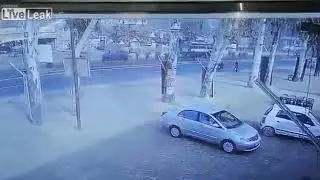 Fails 2017   CYCLIST BRUTALLY HIT BY A SPEEDING CAR