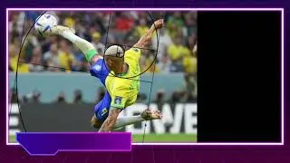 Gol de Richarlison em partida contra a Sérvia