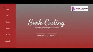 How To Make website using html and css | With Side Navigation Bar | Step by Step Tutorial || Part-2