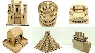 6 maquetas (( CARTÓN)) 6 projects (( CARDBOARD))