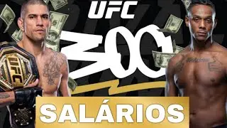 UFC 300 - SALÁRIO DOS LUTADORES