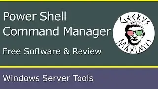 PowerShell Command Manager: Organize, Edit & Master Your PowerShell History (FREE Tool)