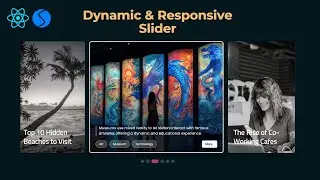 React Swiper Slider: Dynamic and Responsive Carousel 