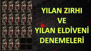 YILAN ZIRHI VE YILAN ELDİVENİ DEMELERİ | Metin2Tr