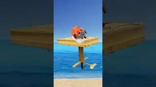 Серф с мотором от триммера
