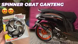 PASANG SPINNER FAST BIKES DI SCOOPY😍😍 - PROJECT SCOOPY