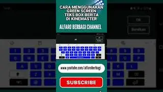 CARA MENGGUNAKAN GREEN SCREEN TEKS BOX BERITA DI KINMEASTER