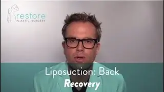 Liposuction Back - Recovery