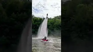 Супер водный экстрим над водой #flyboarding #тимбилдинг Академия приключений