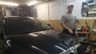 снятие передней фары шкода октавия 2