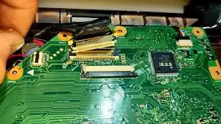 простая разборка и чистка ноутбука Асус (Asus X55A)