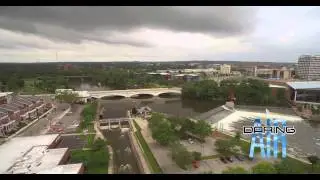 Downtown South Bend Stock Footage