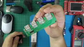 VLOG EN: ORICO FL01 4 PORT USB 2.0 HUB STT DISASSEMBLY / TEARDOWN
