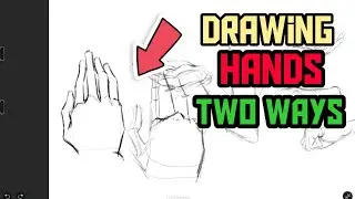 Drawing Hands for Beginners- Art Lecture- Demo Video