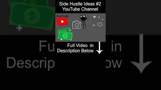 Make Money from Home! 🤑💲🏡 Follow For More Side Hustle Ideas | Start a YouTube Channel #shorts