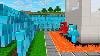 AWITAS MALVADOS vs La Base MÁS SEGURA de Minecraft