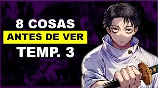 WATCH THIS VIDEO BEFORE watching JUJUTSU KAISEN T-3 | (No Spoilers)