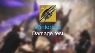 Destiny 2 Lightfall - Winterbite damages test (I'm surprised?)