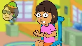 DGG: Dora Gets Stuck to a Chair!
