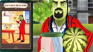 Scary Stranger 3D 5.22 New Update Olive-o-matic- 3000 in action