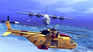 Helicopter Crashes & Shootdowns #15 | Besiege