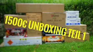 Feuerwerk Unboxing XXL ☆ 1500€☆  Röder-Feuerwerk | Teil 1