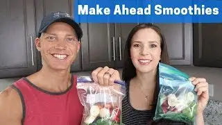 Make Ahead Smoothies | Berry Greens Smoothie Recipe